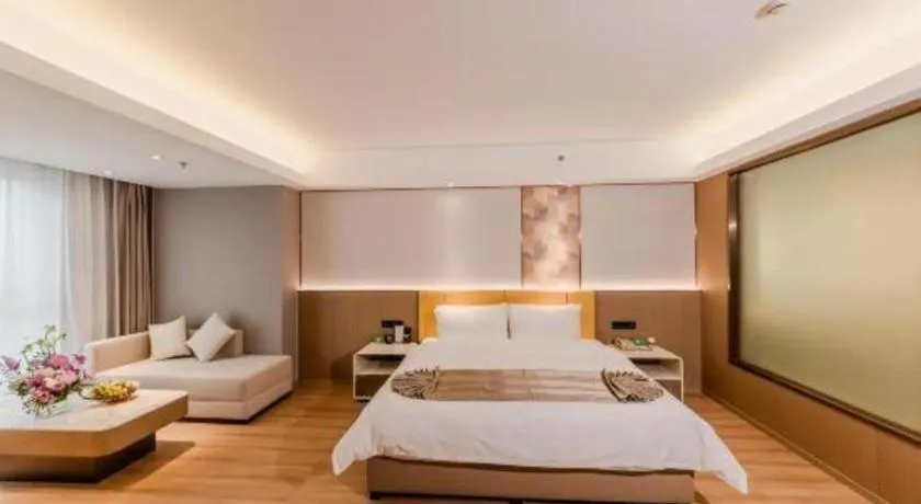 Bed in Chengdu Antai Century Hotel