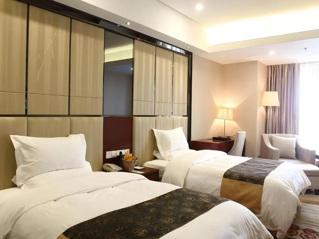 Bed in Chengdu Antai Century Hotel