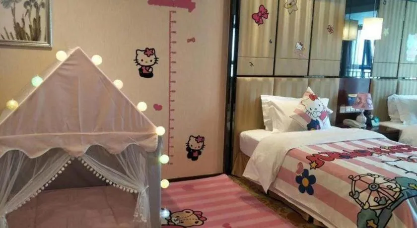 Bed in Chengdu Antai Century Hotel