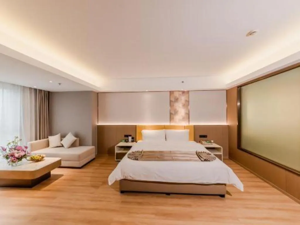 Bed in Chengdu Antai Century Hotel