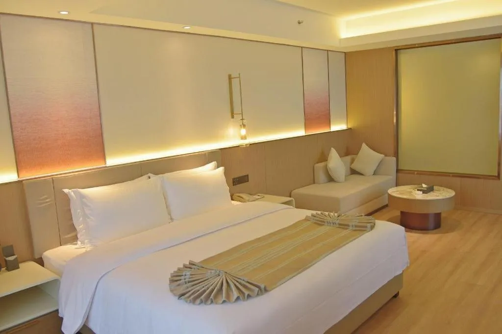 Bed in Chengdu Antai Century Hotel