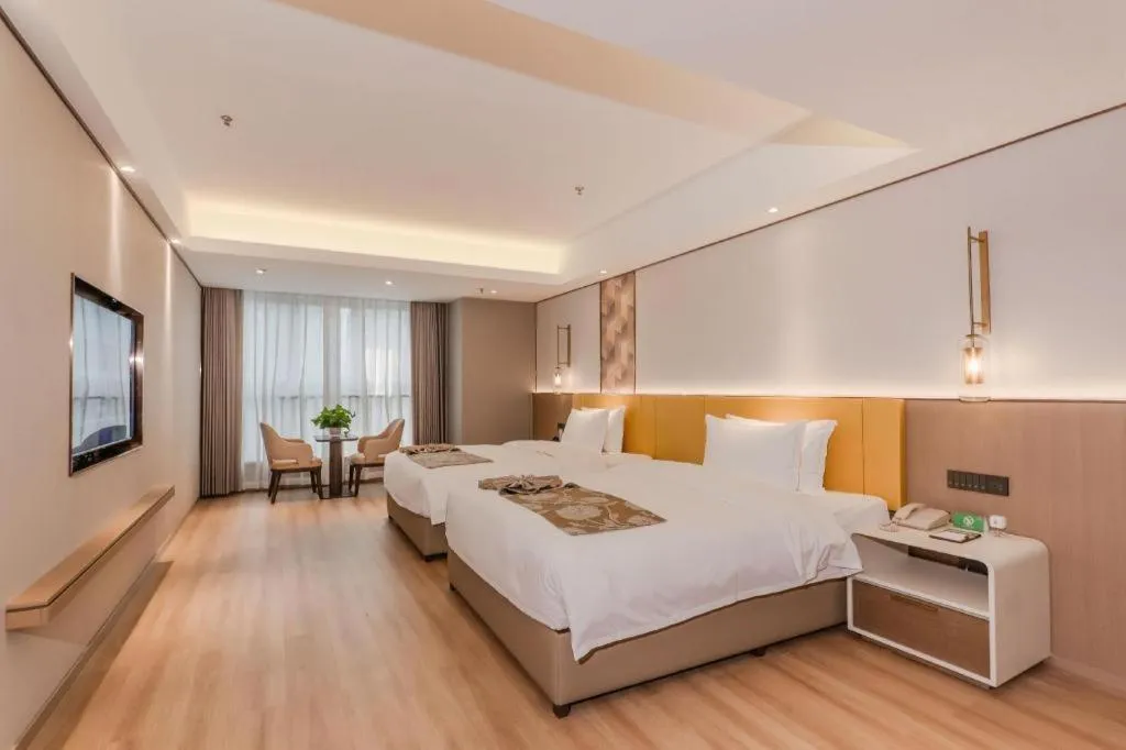 Bed in Chengdu Antai Century Hotel