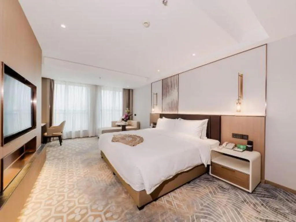 Bed in Chengdu Antai Century Hotel