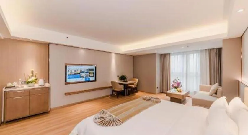 Bed in Chengdu Antai Century Hotel