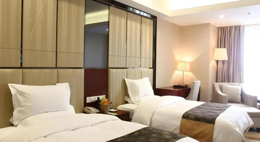 Bed in Chengdu Antai Century Hotel