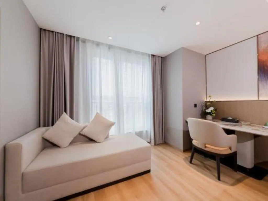 Bed in Chengdu Antai Century Hotel