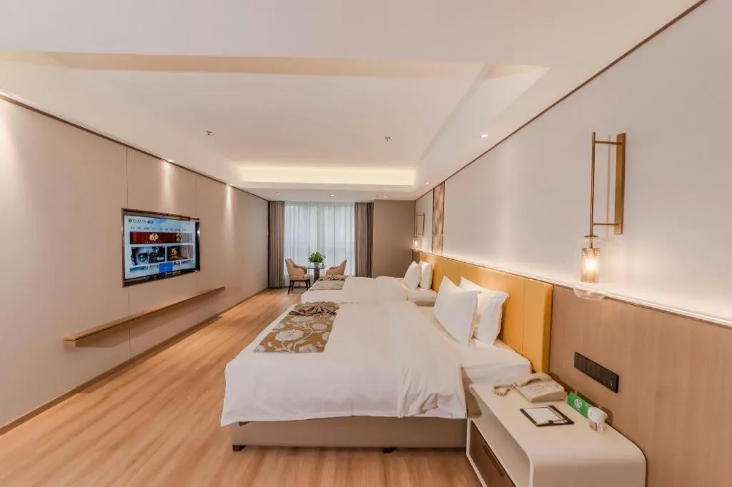 Bed in Chengdu Antai Century Hotel