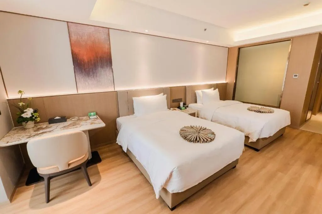 Bed in Chengdu Antai Century Hotel