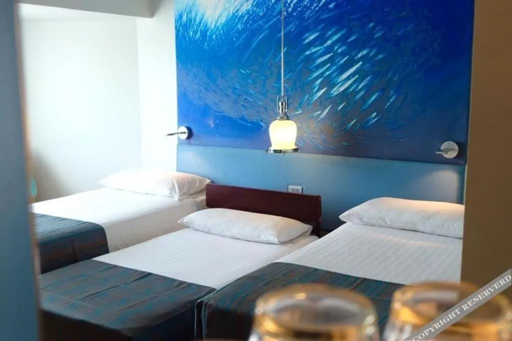 Bed in Grand Scenaria Hotel