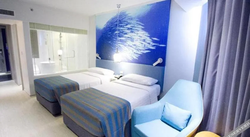 Bed in Grand Scenaria Hotel