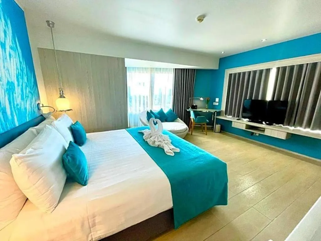 Bed in Grand Scenaria Hotel