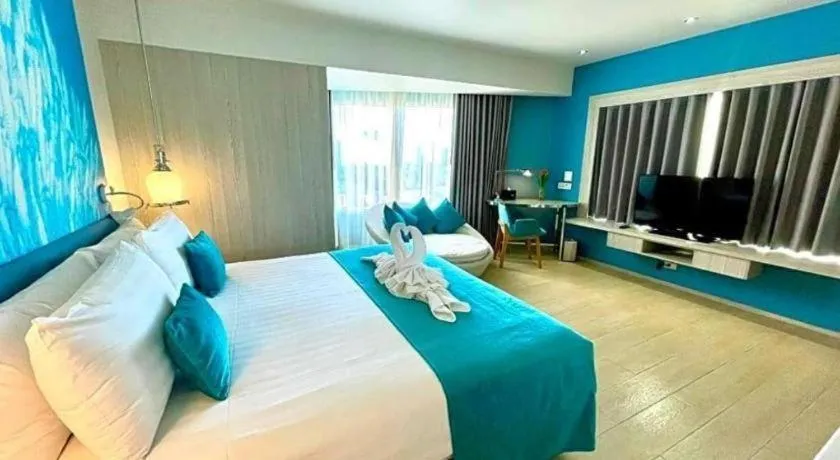 Bed in Grand Scenaria Hotel