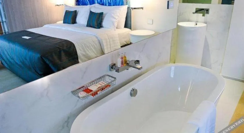 Bed in Grand Scenaria Hotel