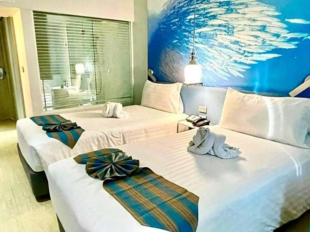 Bed in Grand Scenaria Hotel