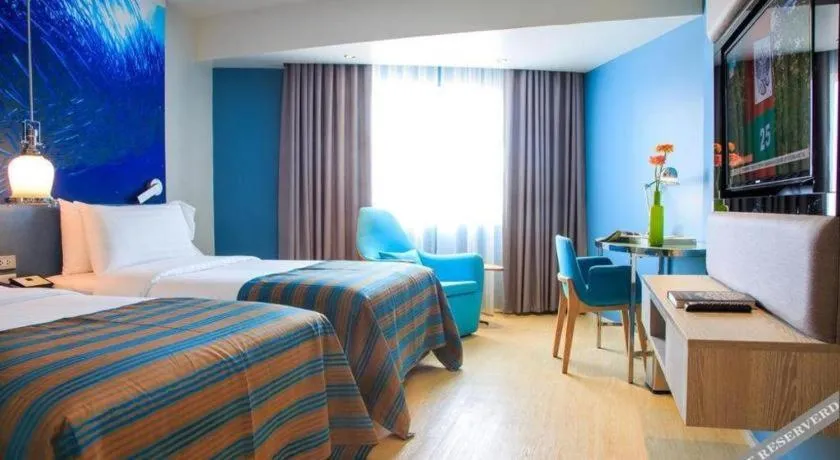 Bed in Grand Scenaria Hotel