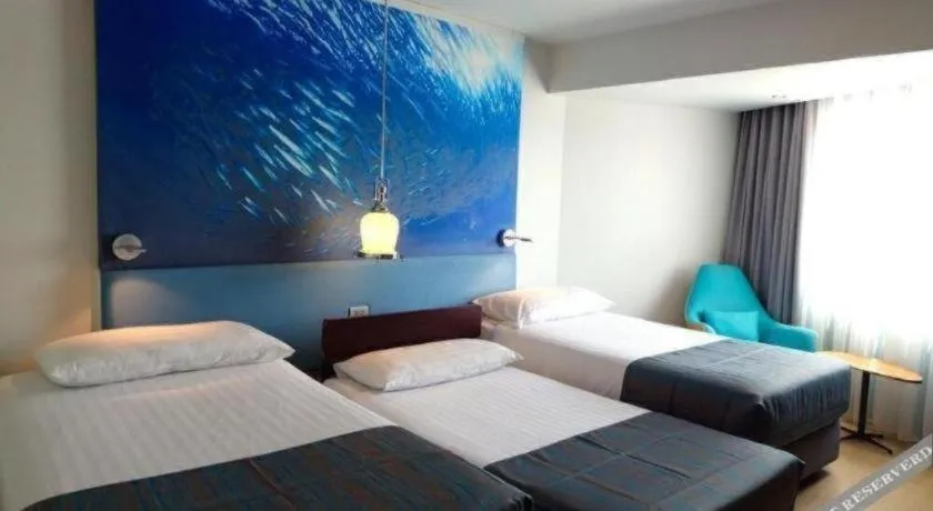 Bed in Grand Scenaria Hotel