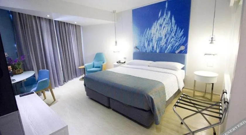 Bed in Grand Scenaria Hotel