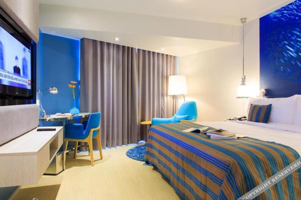 Bed in Grand Scenaria Hotel