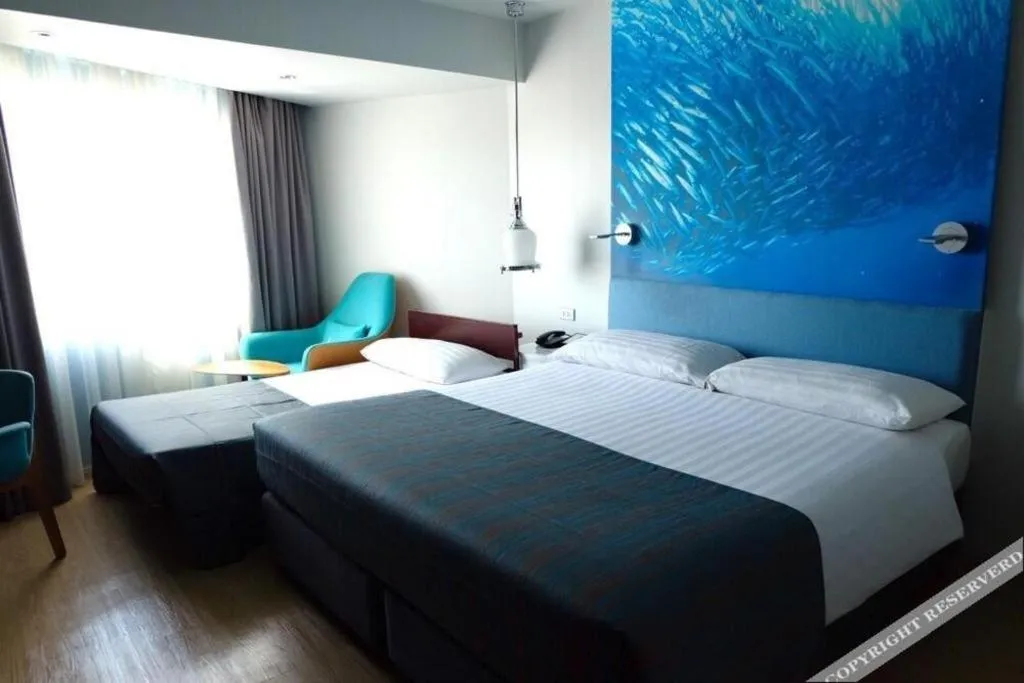 Bed in Grand Scenaria Hotel