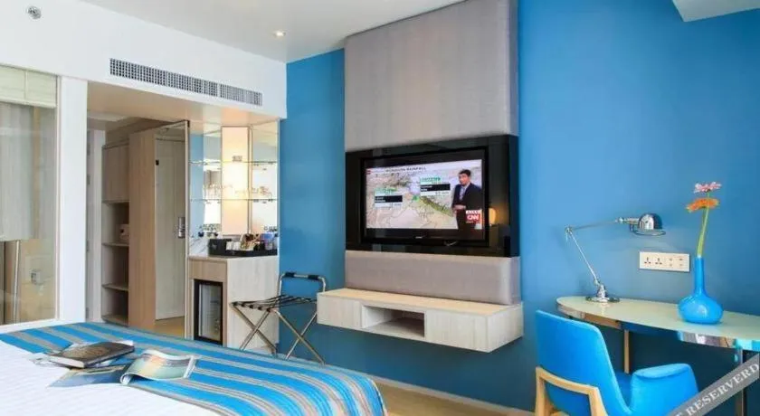 Bed in Grand Scenaria Hotel