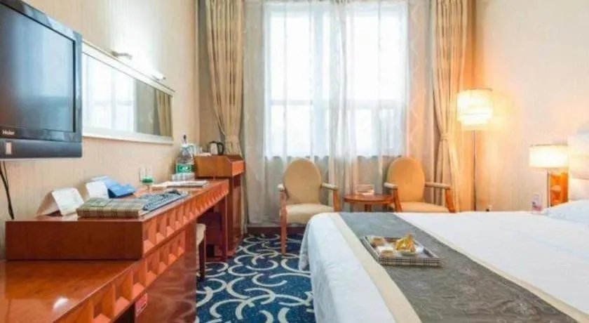 Bed in Pingdingshan Feixing Crowne Plaza Hotel