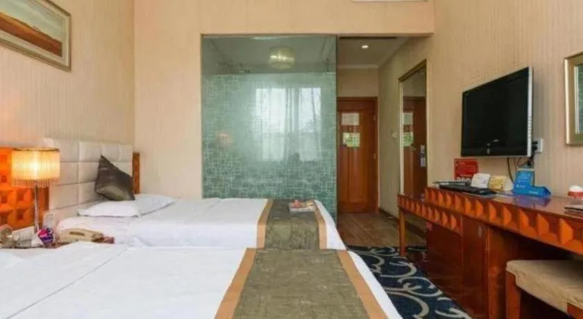 Bed in Pingdingshan Feixing Crowne Plaza Hotel