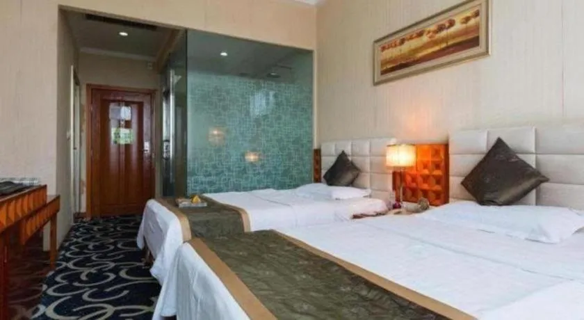 Bed in Pingdingshan Feixing Crowne Plaza Hotel