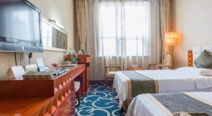 Bed in Pingdingshan Feixing Crowne Plaza Hotel