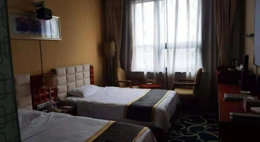 Bed in Pingdingshan Feixing Crowne Plaza Hotel