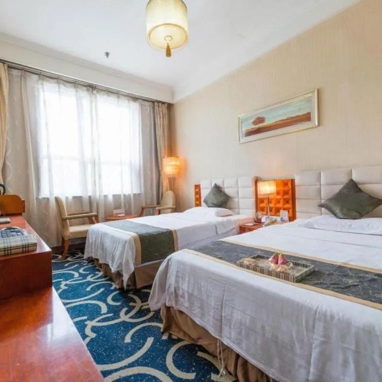 Bed in Pingdingshan Feixing Crowne Plaza Hotel