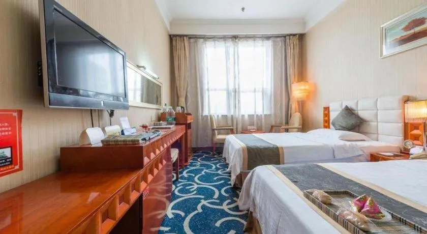 Bed in Pingdingshan Feixing Crowne Plaza Hotel