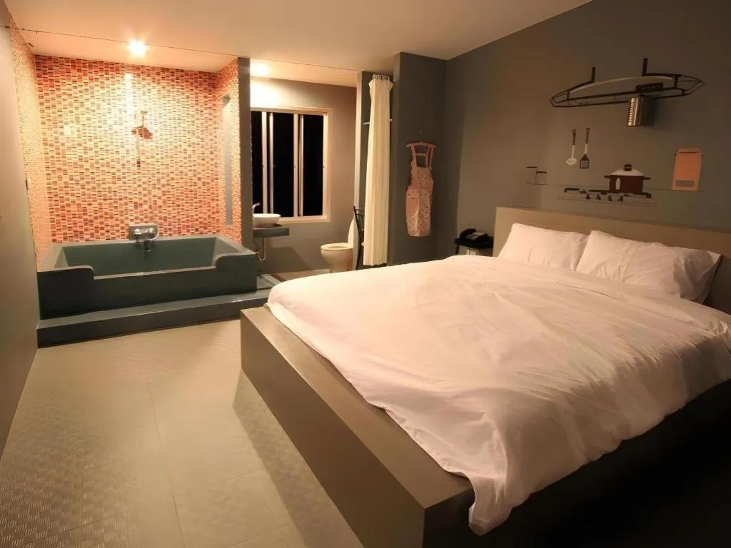 Bed in Z2 Boutique Hotel