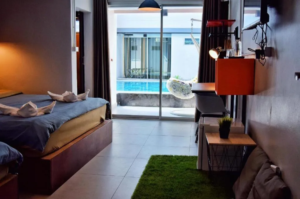 Bed in Z2 Boutique Hotel