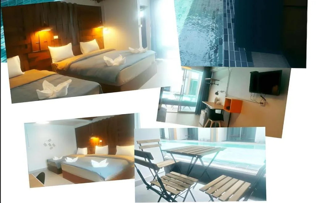 Bed in Z2 Boutique Hotel