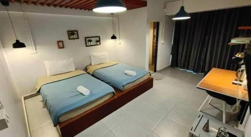 Bed in Z2 Boutique Hotel