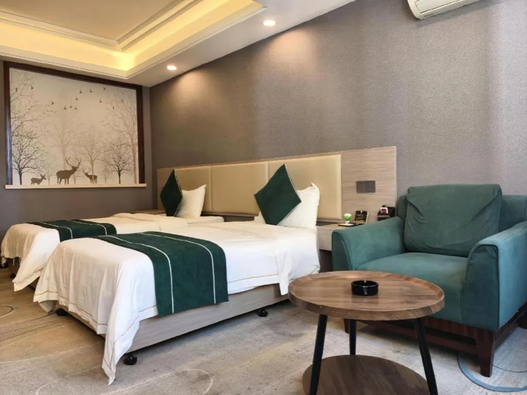 Bed in Wuhan Yamao Hengsheng Hotel