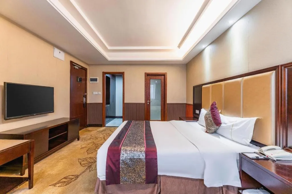 Bed in Wuhan Yamao Hengsheng Hotel