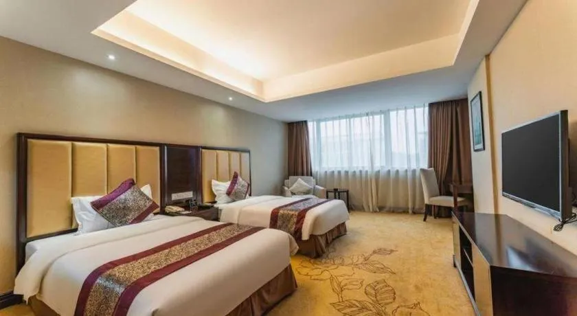 Bed in Wuhan Yamao Hengsheng Hotel