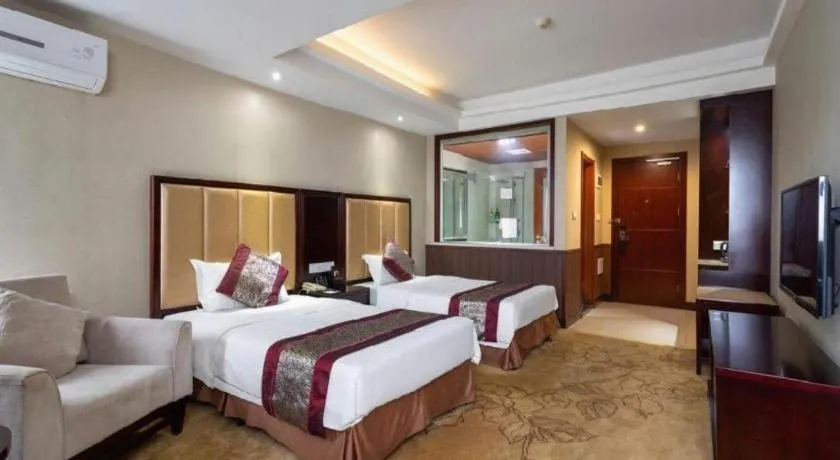 Bed in Wuhan Yamao Hengsheng Hotel