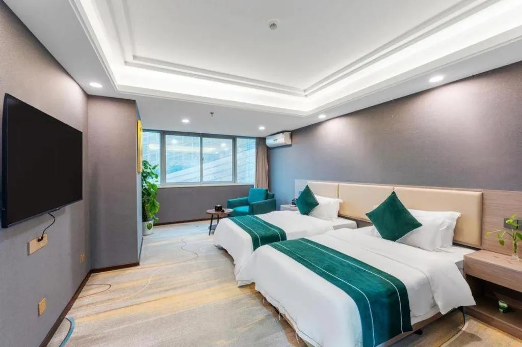 Bed in Wuhan Yamao Hengsheng Hotel