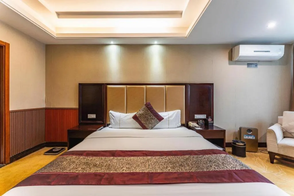 Bed in Wuhan Yamao Hengsheng Hotel