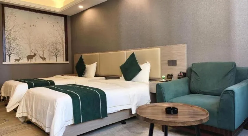 Bed in Wuhan Yamao Hengsheng Hotel