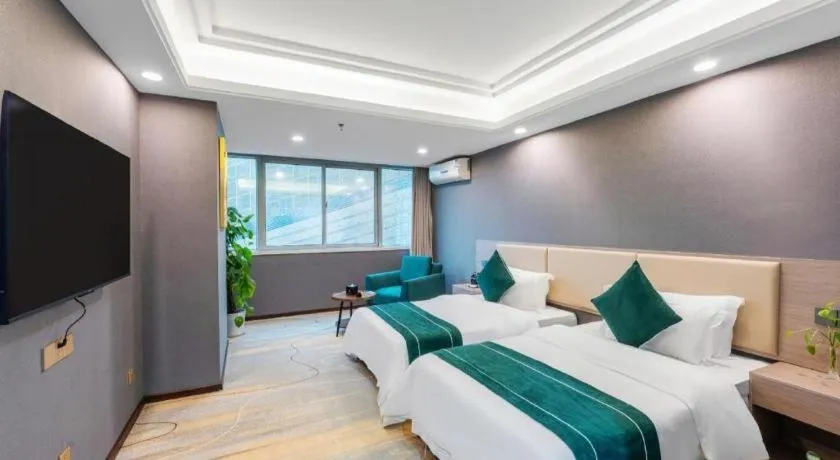 Bed in Wuhan Yamao Hengsheng Hotel