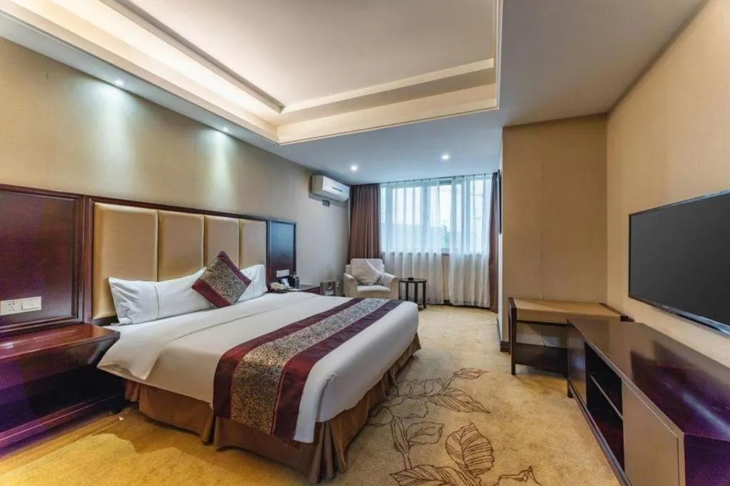Bed in Wuhan Yamao Hengsheng Hotel