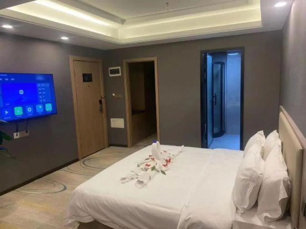 Bed in Wuhan Yamao Hengsheng Hotel