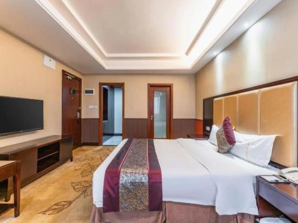 Bed in Wuhan Yamao Hengsheng Hotel