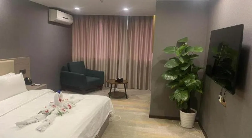 Bed in Wuhan Yamao Hengsheng Hotel