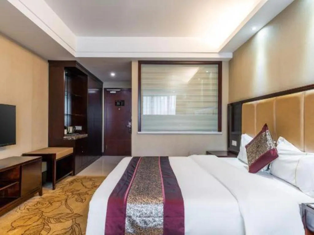 Bed in Wuhan Yamao Hengsheng Hotel