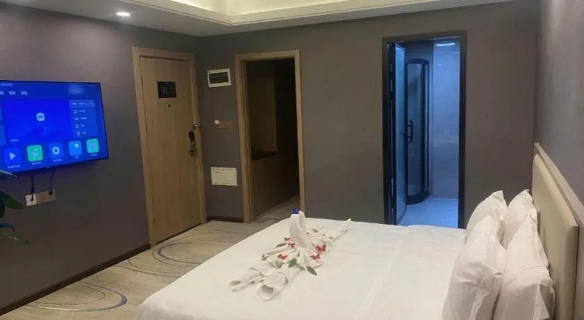 Bed in Wuhan Yamao Hengsheng Hotel