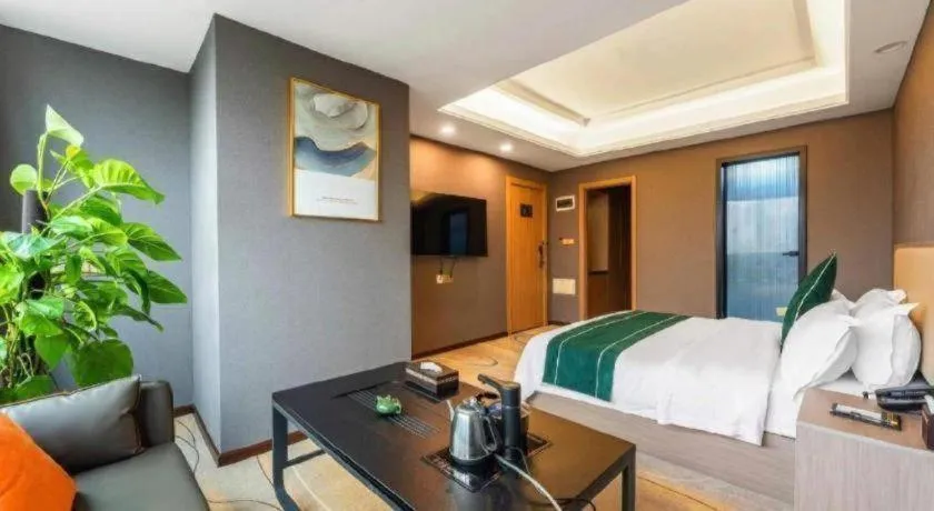 Bed in Wuhan Yamao Hengsheng Hotel